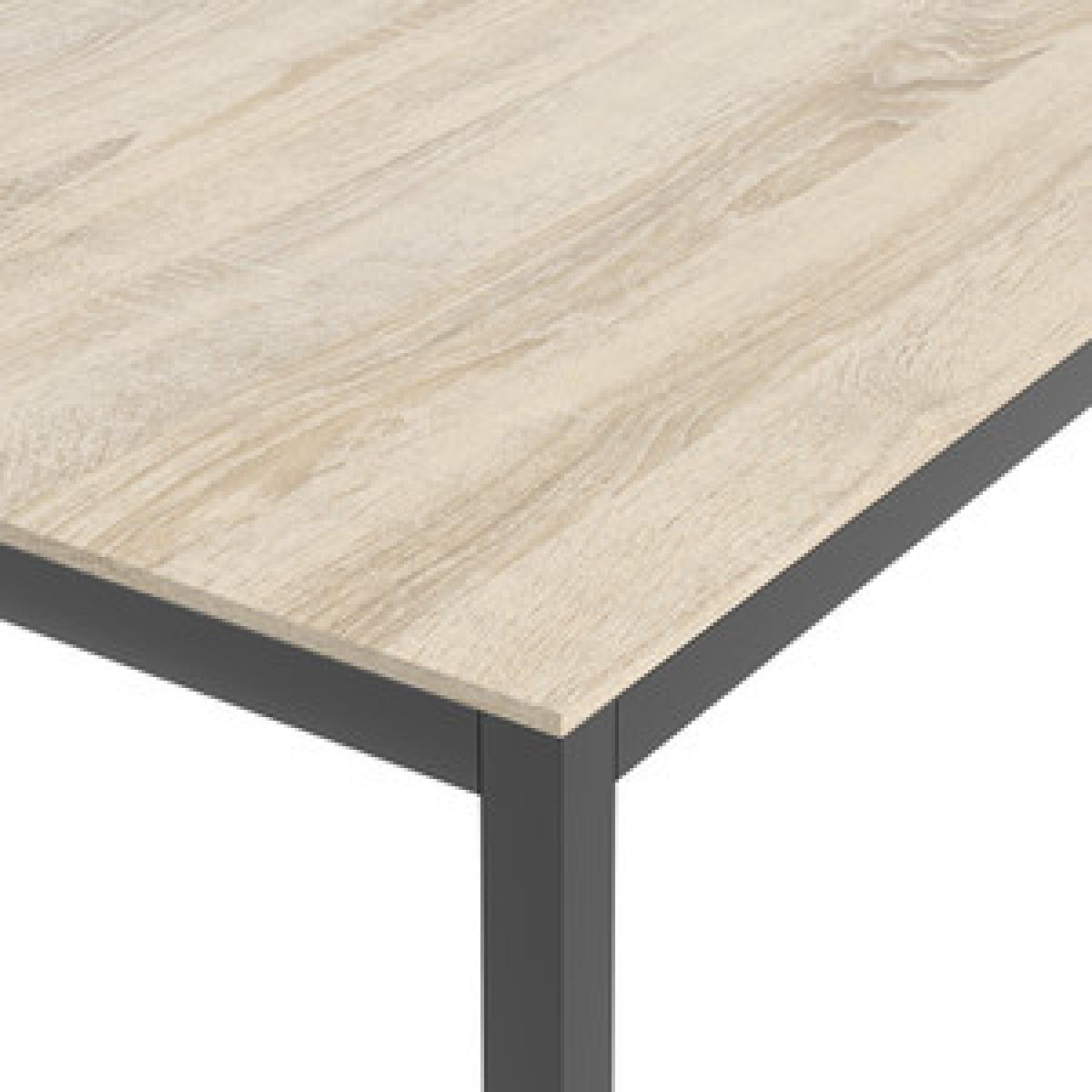 Universal Family Dining 180CM Table - White Black – image 8