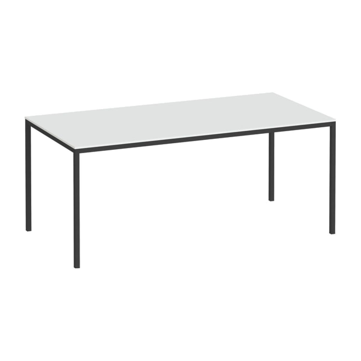 Universal Family Dining 180CM Table - White Black – image 1