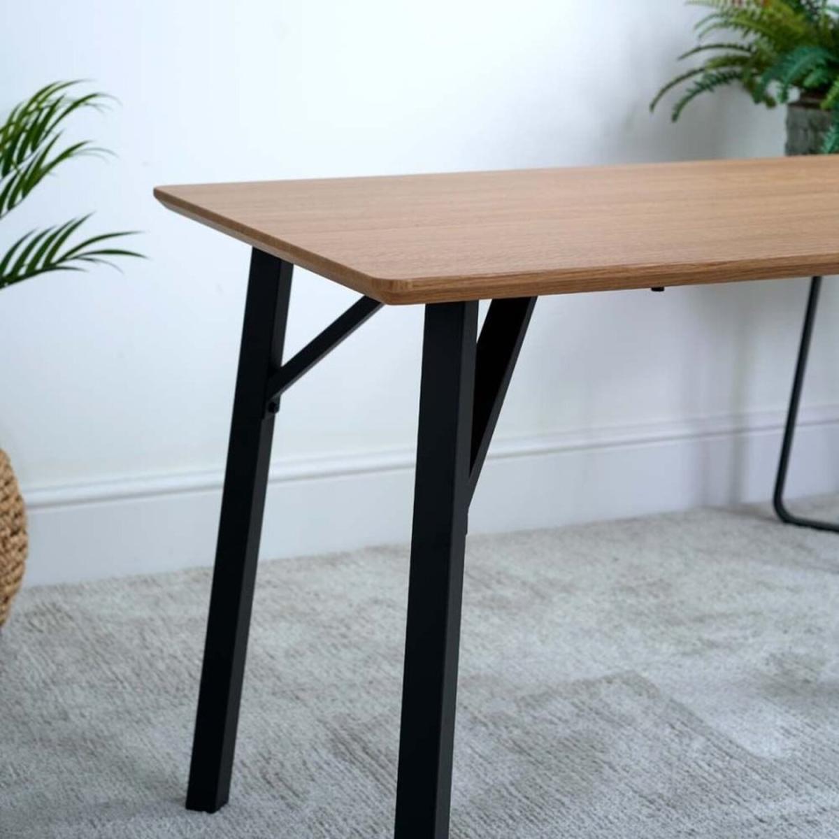 Lutina Dining Table - Brown – image 3
