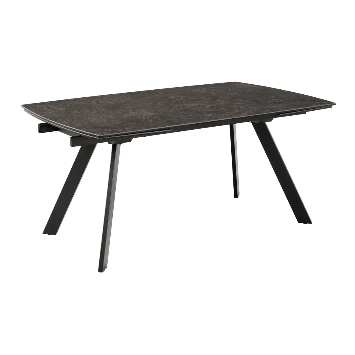 Blackburn Extending Ceramic Dining Table in Black 160-240cm - Black – image 1