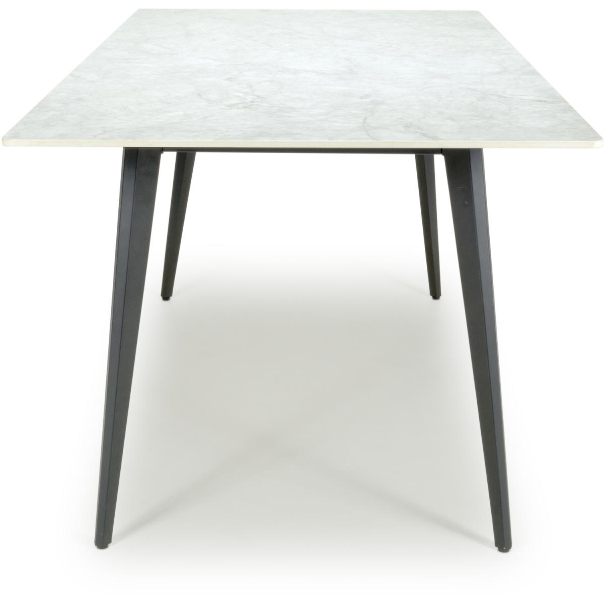 Ceres Medium Dining Table - White – image 3