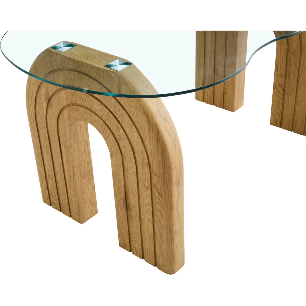 Salcombe Glass Dining Table – image 2