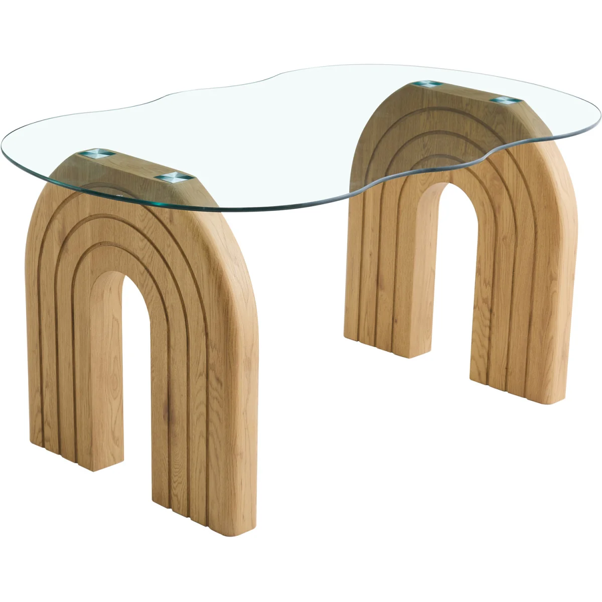 Salcombe Glass Dining Table – image 3