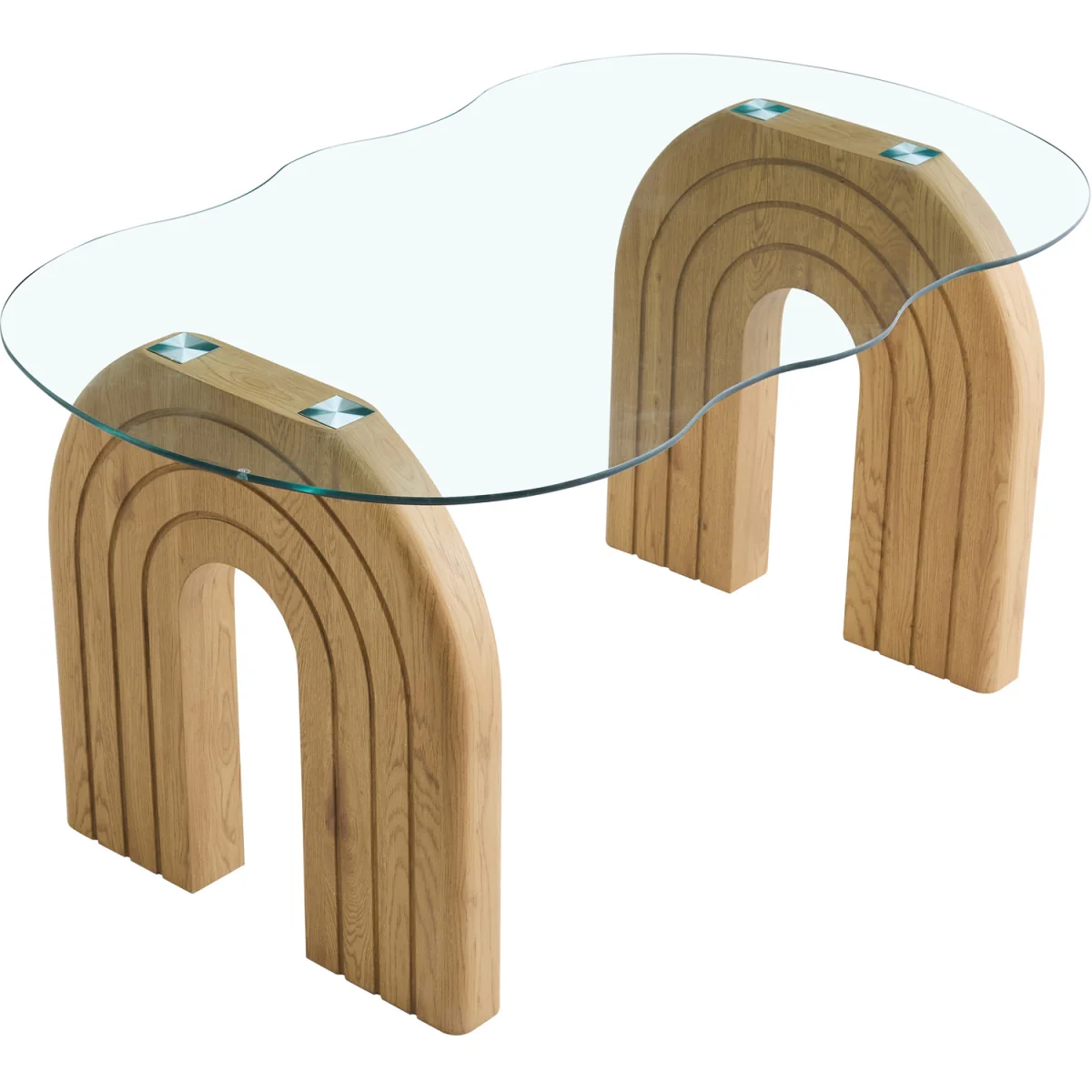 Salcombe Glass Dining Table – image 4
