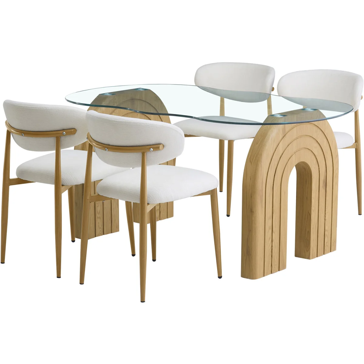 Salcombe Glass Dining Table – image 6