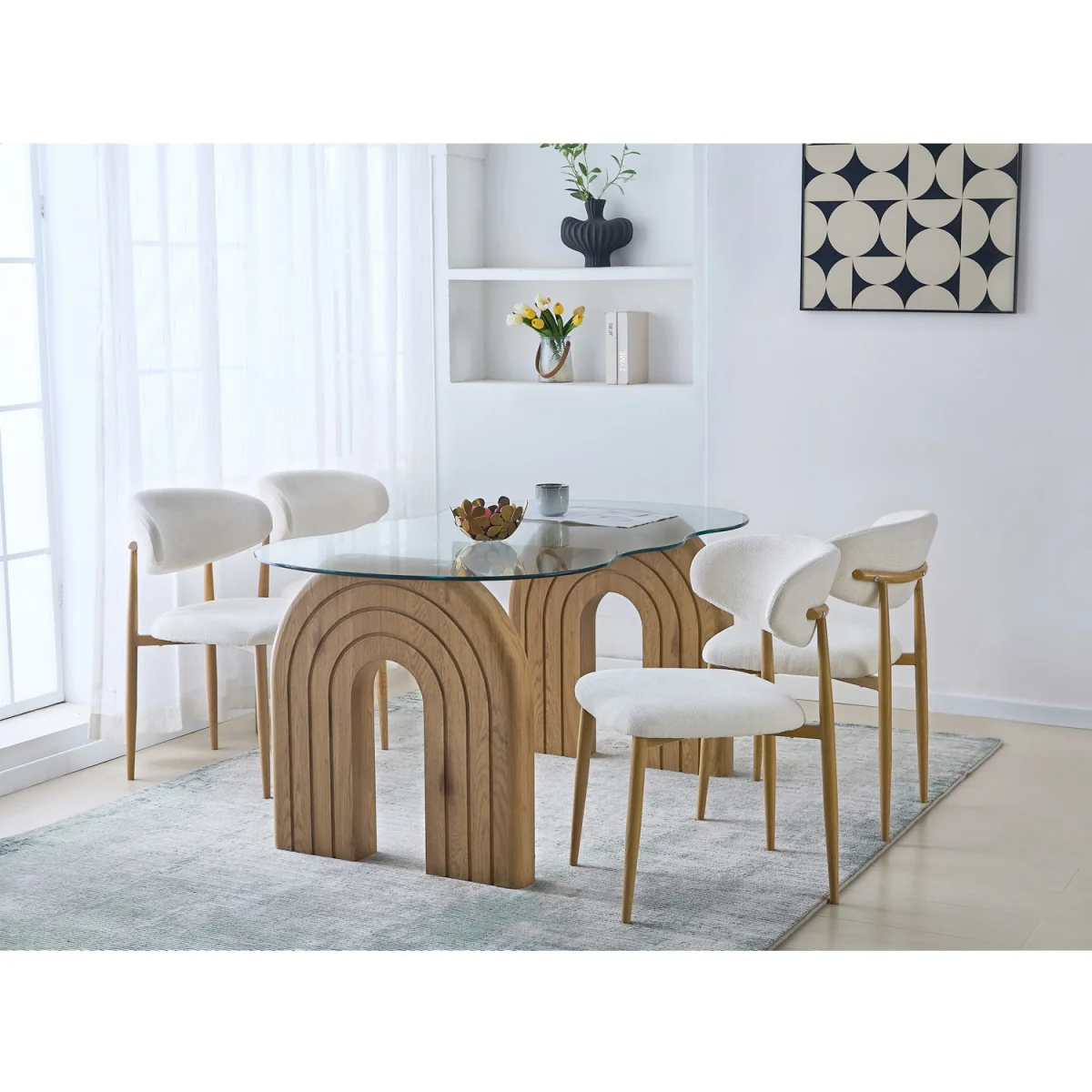 Salcombe Glass Dining Table – image 7