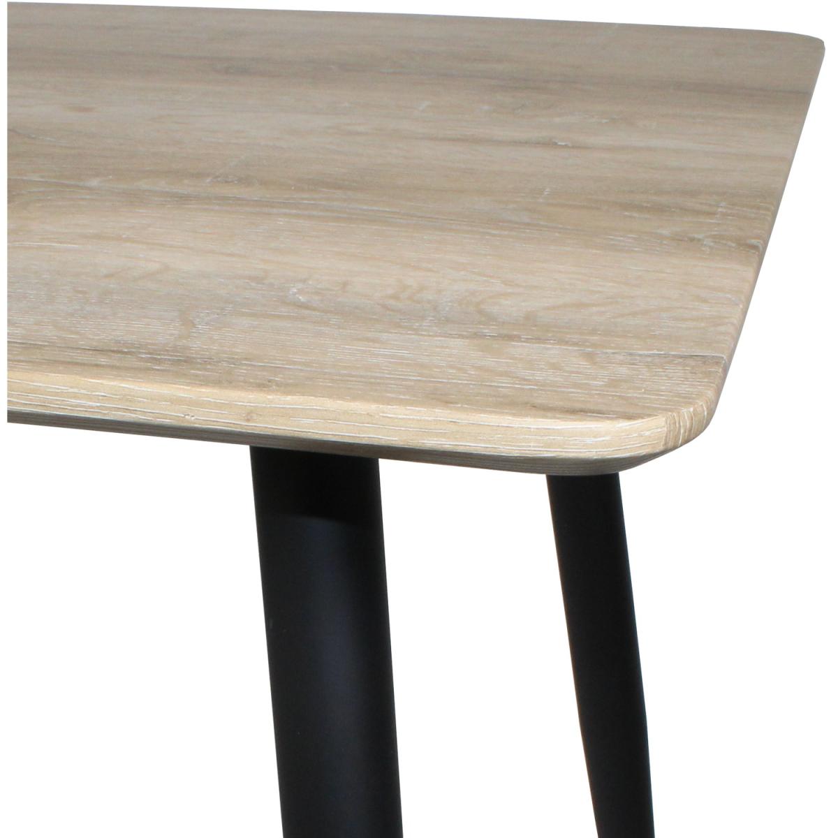 Upton Dining Table - Light Brown / 21kg – image 3