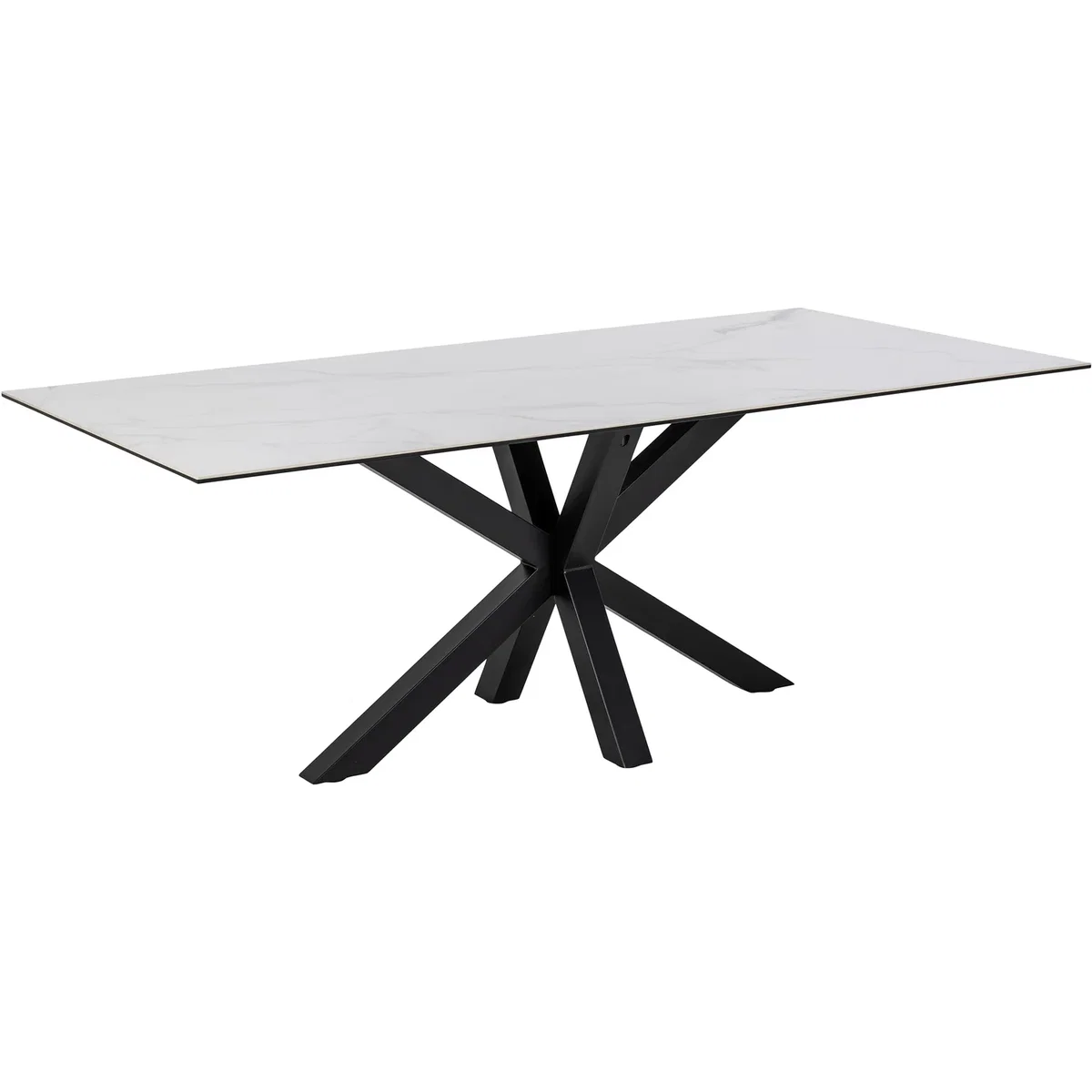 Heaven Dining Table with Ceramic White Top 200cm - White – image 2