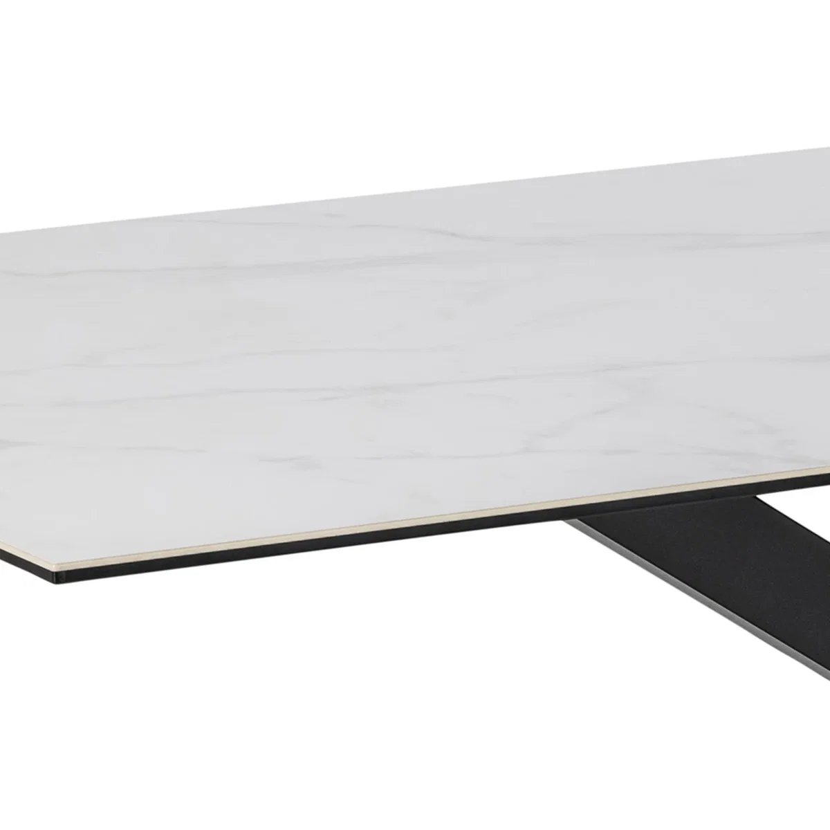 Heaven Dining Table with Ceramic White Top 200cm - White – image 6