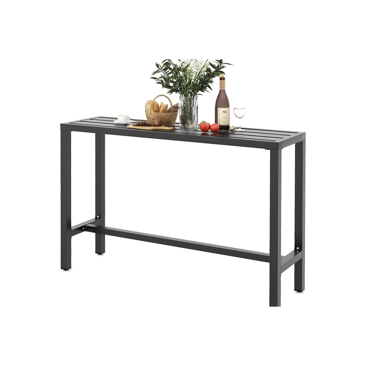 Outdoor Bar Table - Black