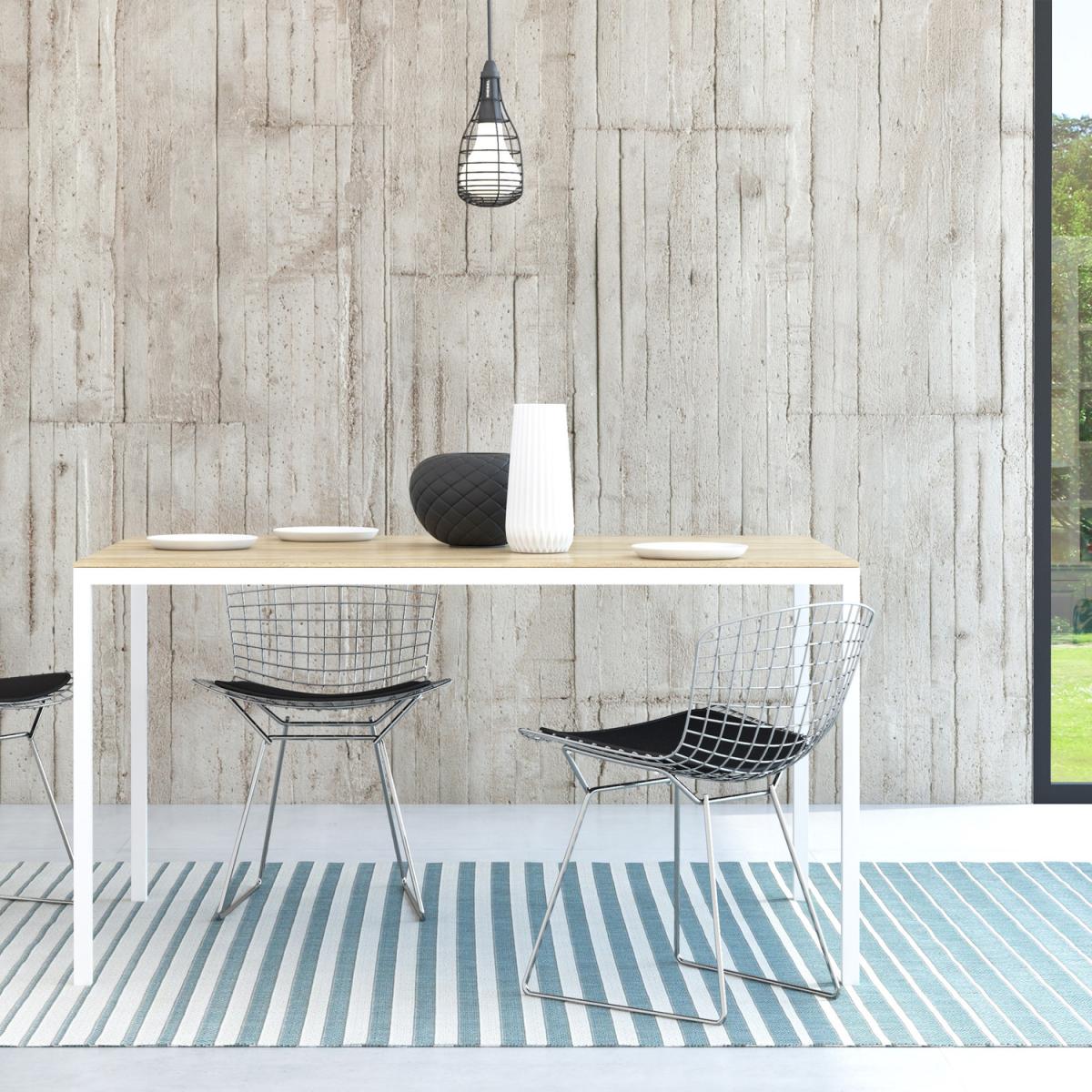 Universal Family Dining 140CM Table - Oak/Black – image 11