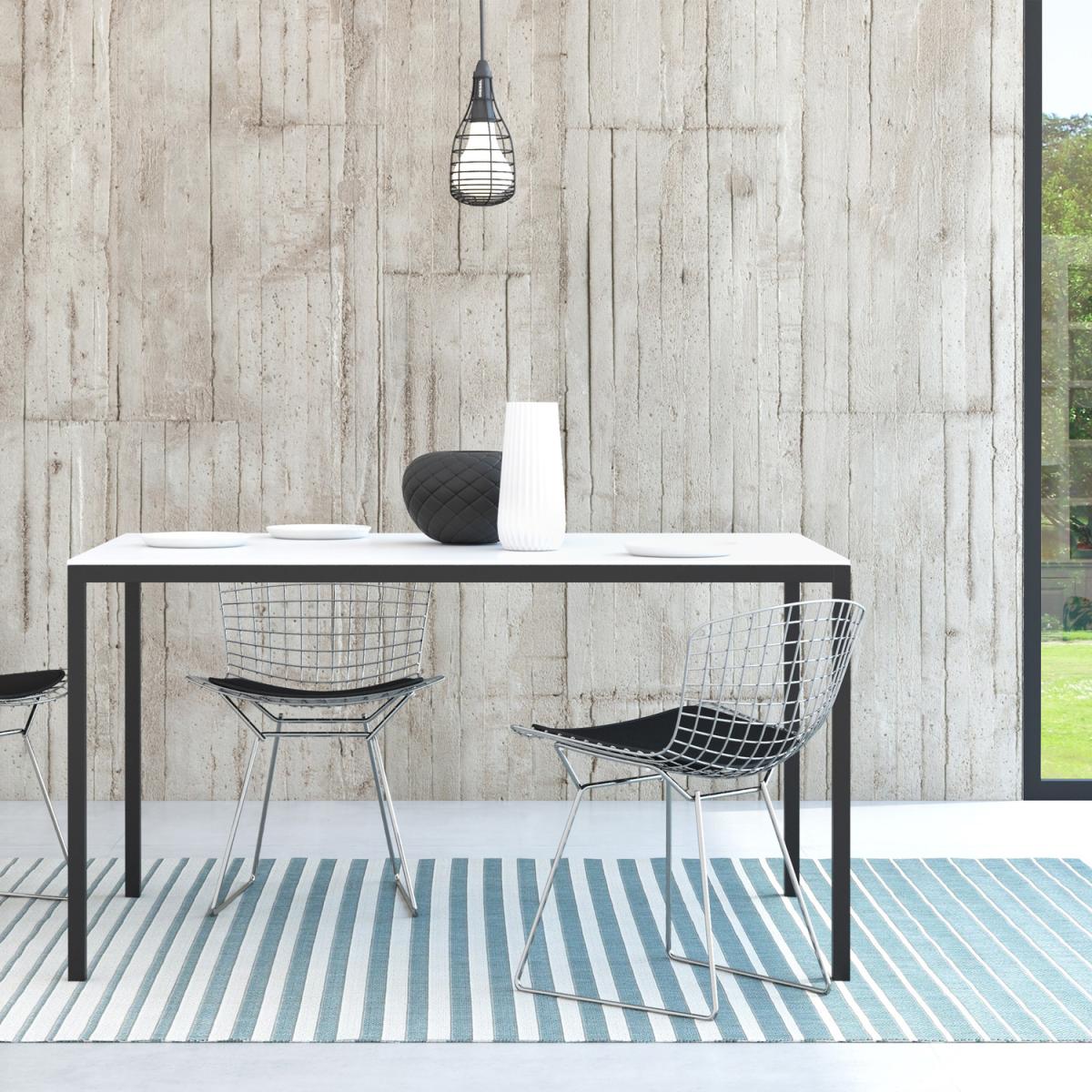 Universal Family Dining 140CM Table - Oak/Black – image 14