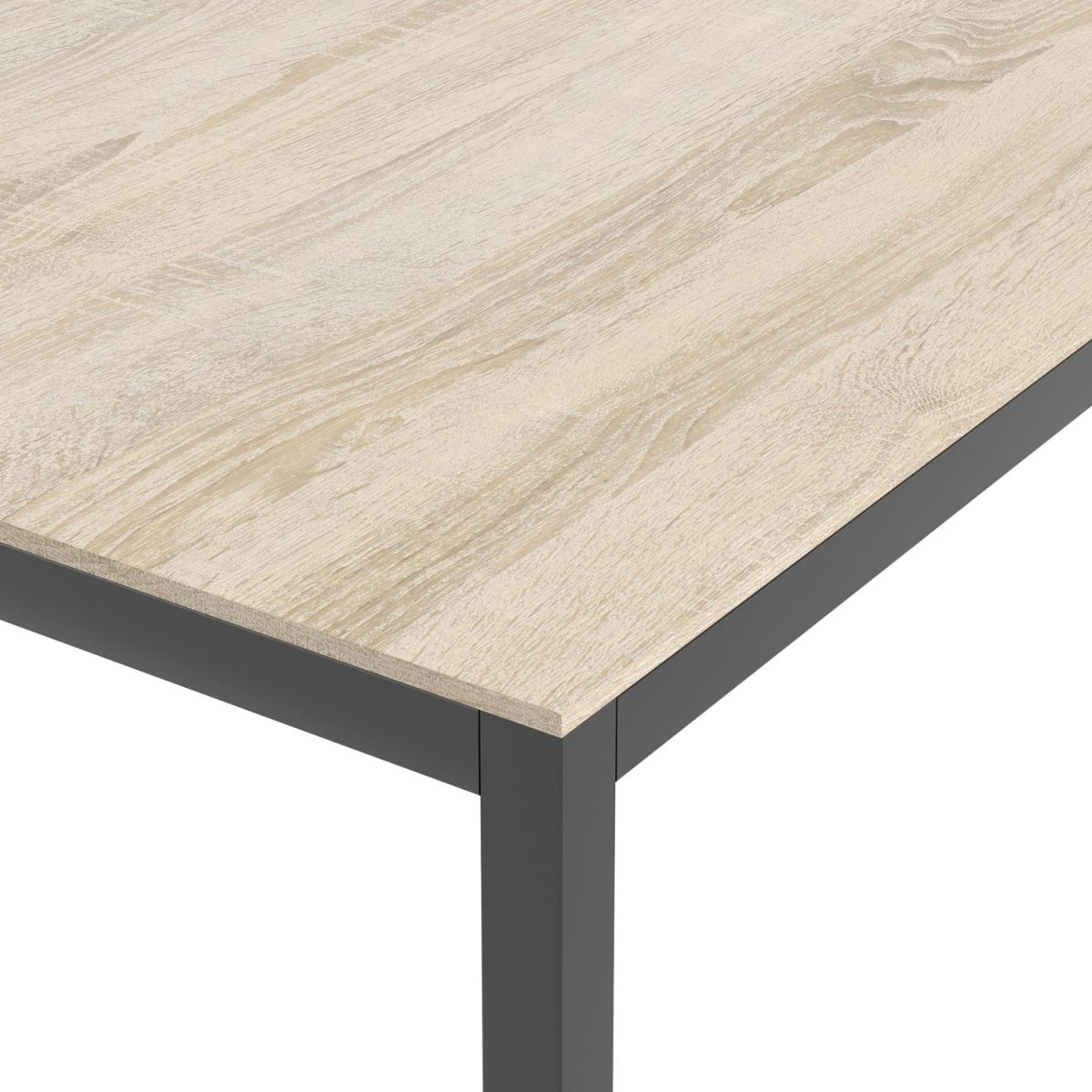 Universal Family Dining 140CM Table - Oak/Black – image 4