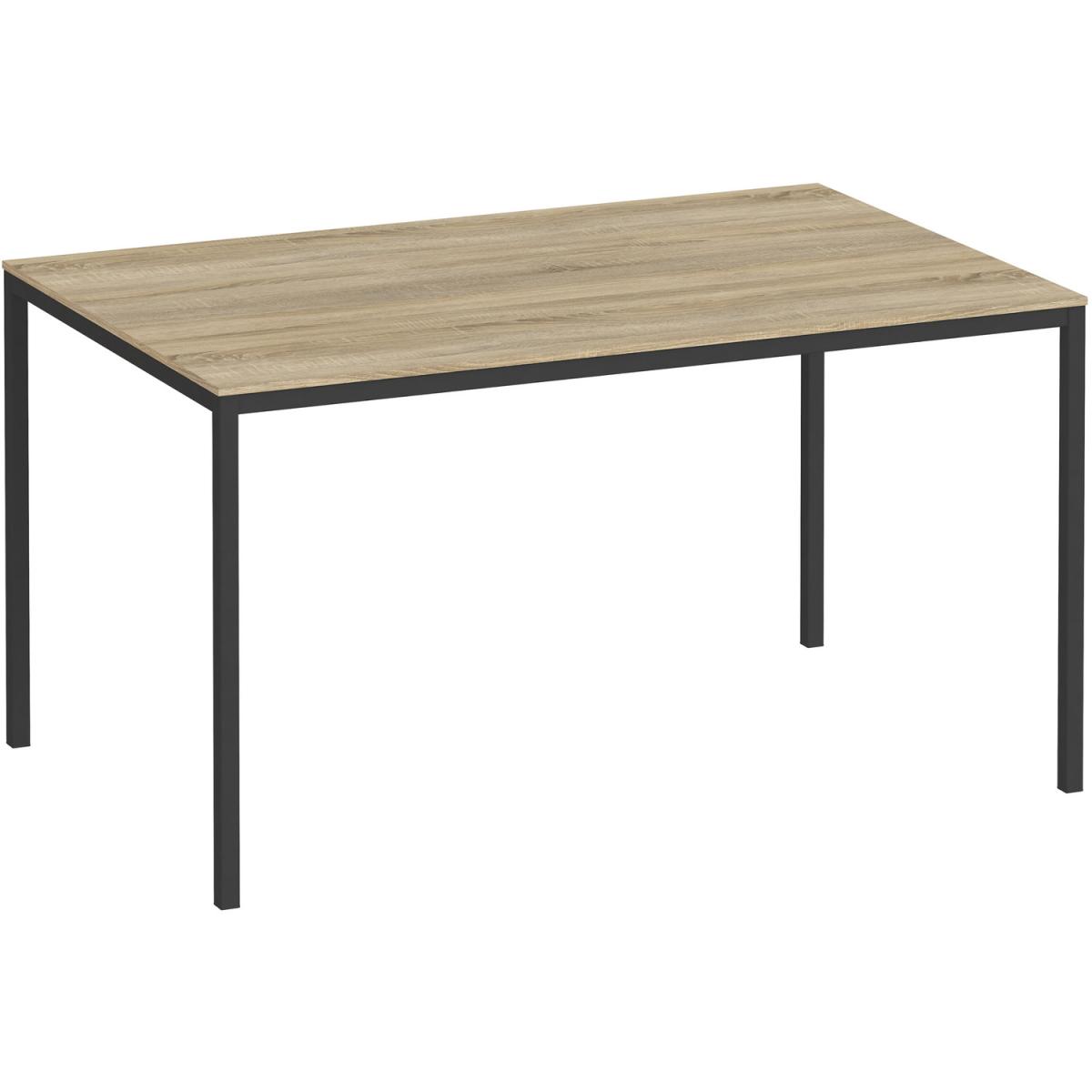 Universal Family Dining 140CM Table - Oak/Black – image 6