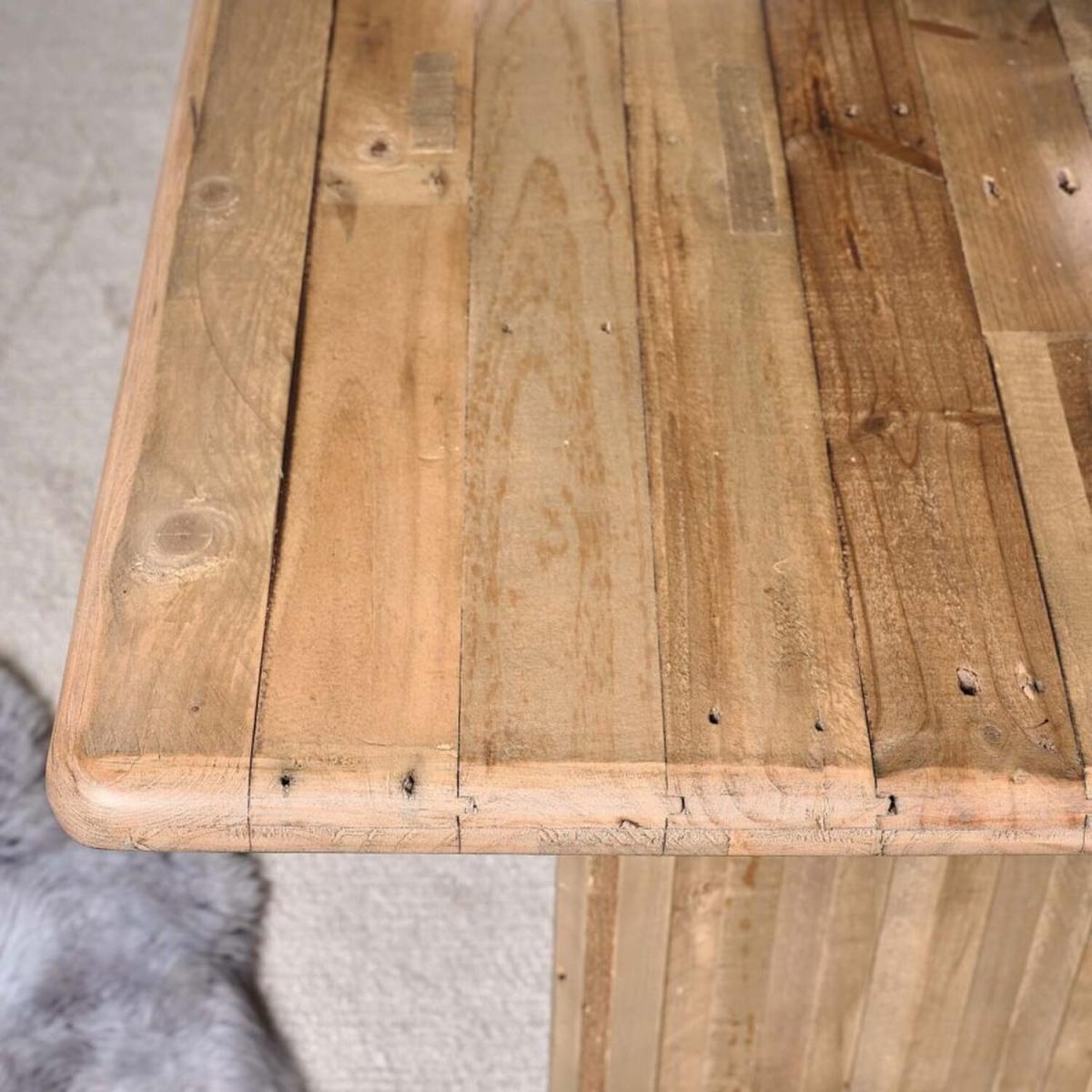 Perth 220cm Dining Table - Brown – image 4