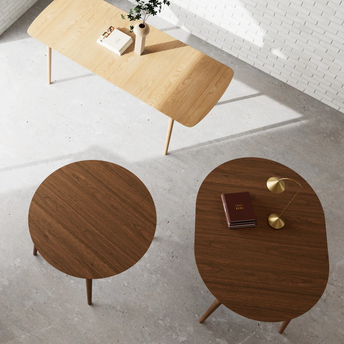 Montreux Round Extending Dining Table - Walnut – image 7
