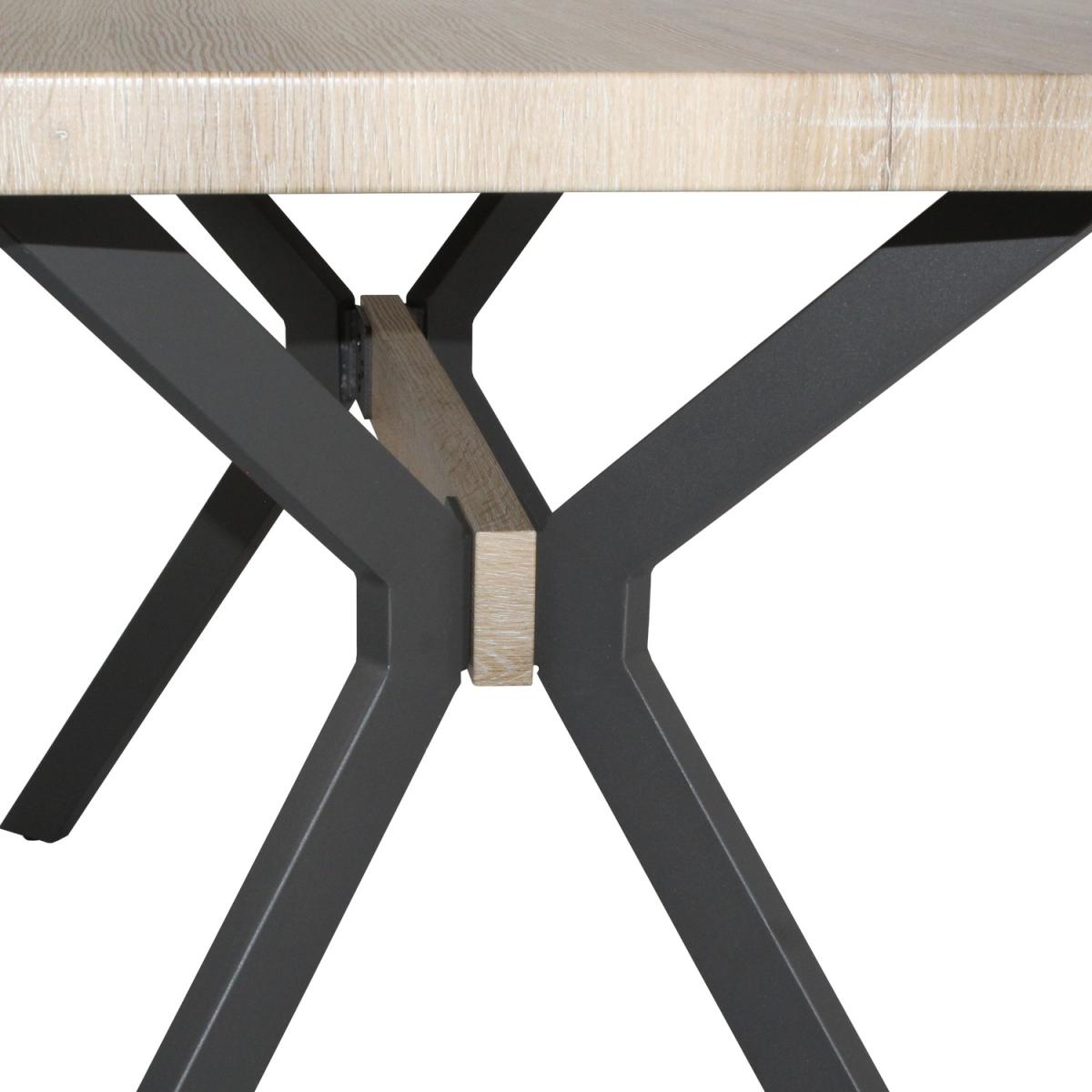 Kayleigh Dining Table - Light Brown / 140cm – image 2