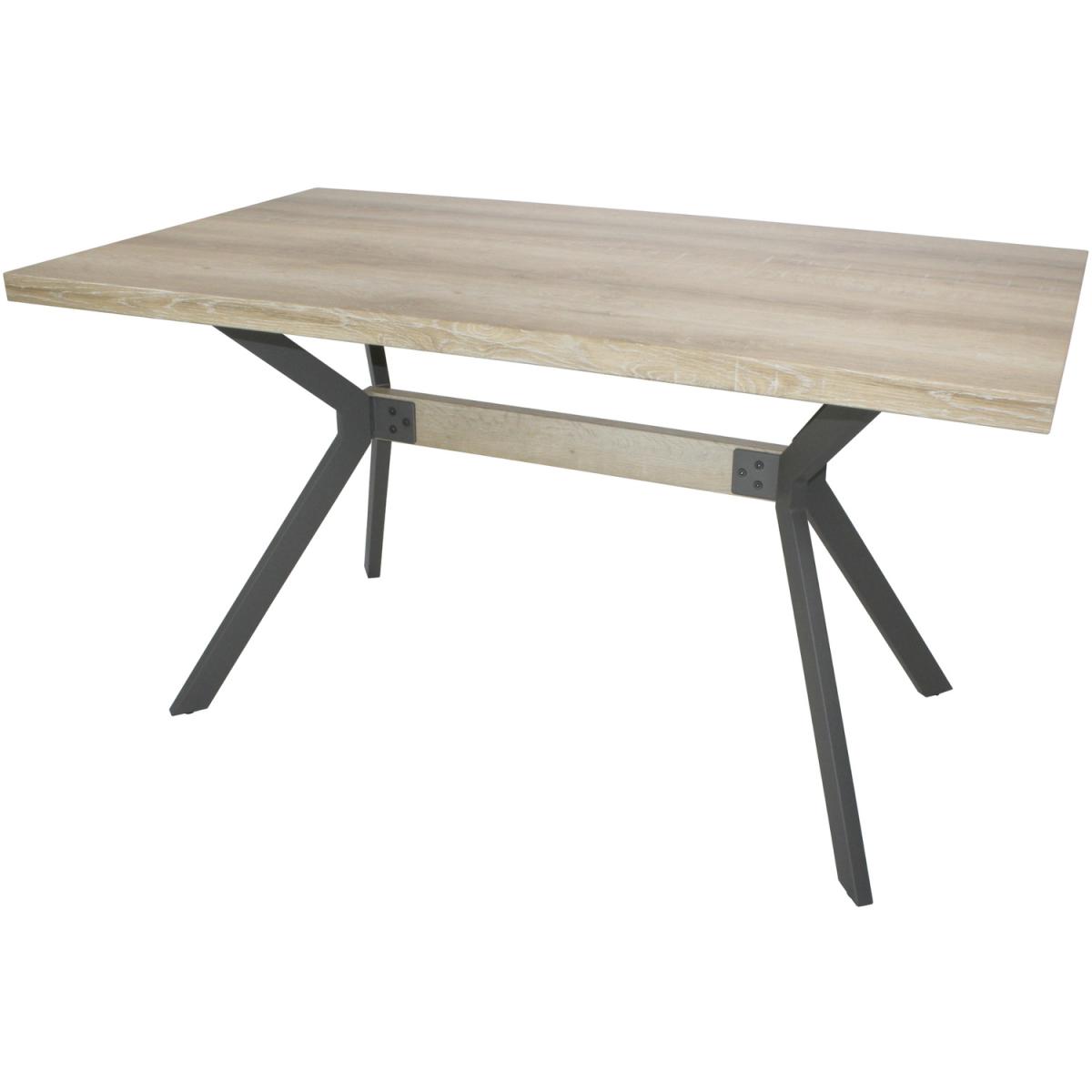 Kayleigh Dining Table - Light Brown / 140cm – image 3