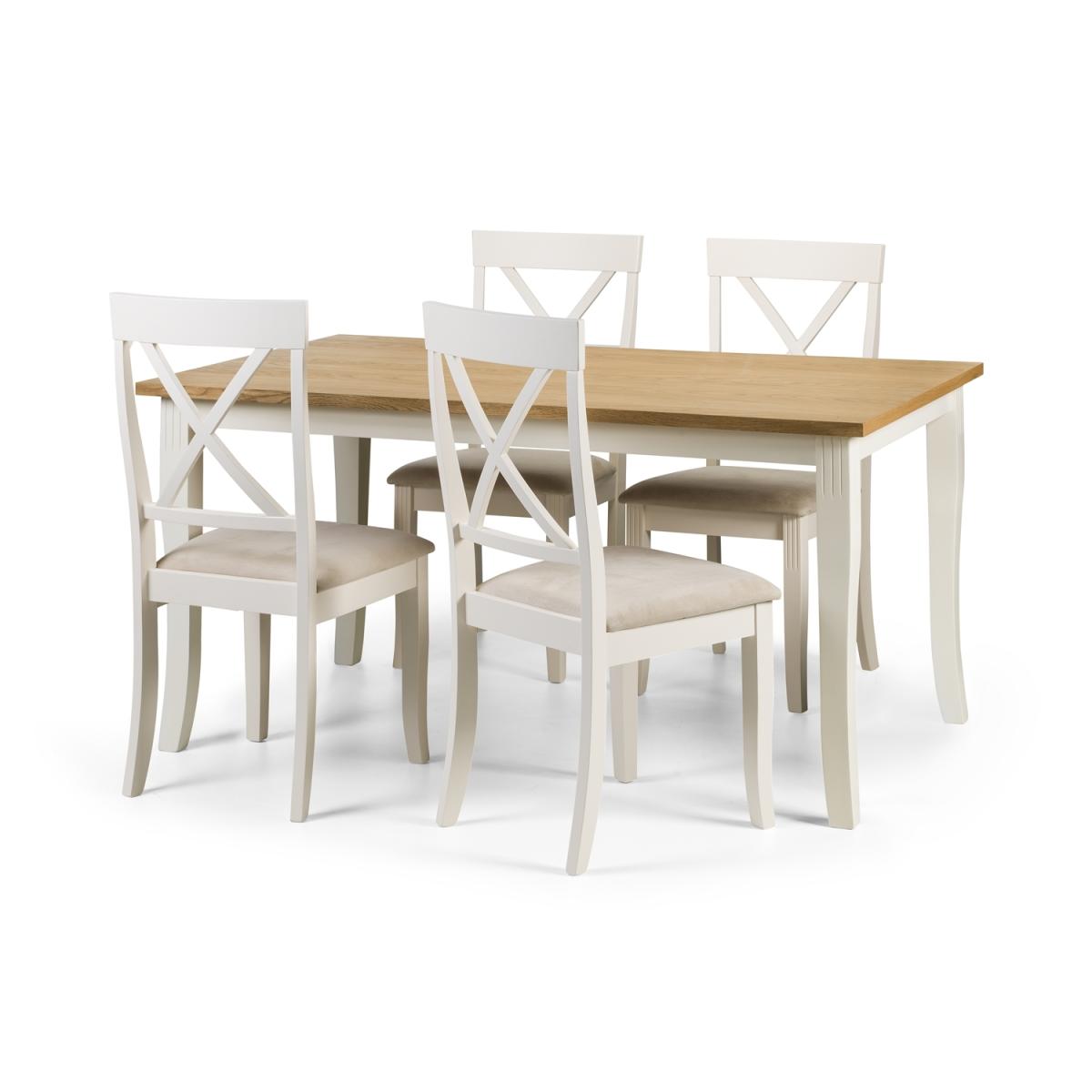 Davenport Rectangular Dining Table - White – image 2