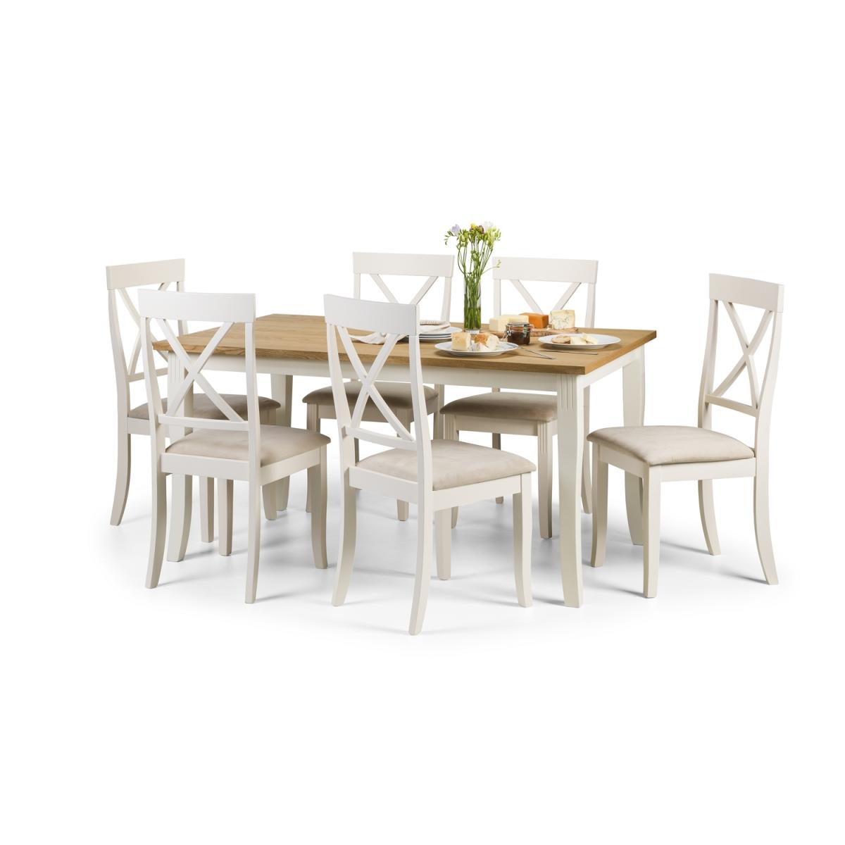 Davenport Rectangular Dining Table - White – image 3