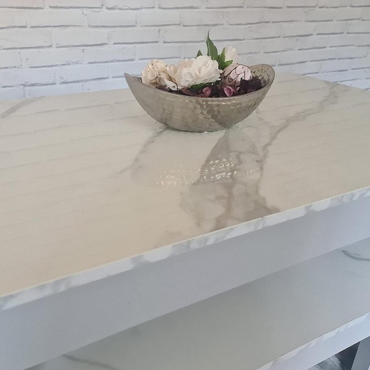 Kosy Koala Marble Effect Dining (Table Only) - Marble Effect