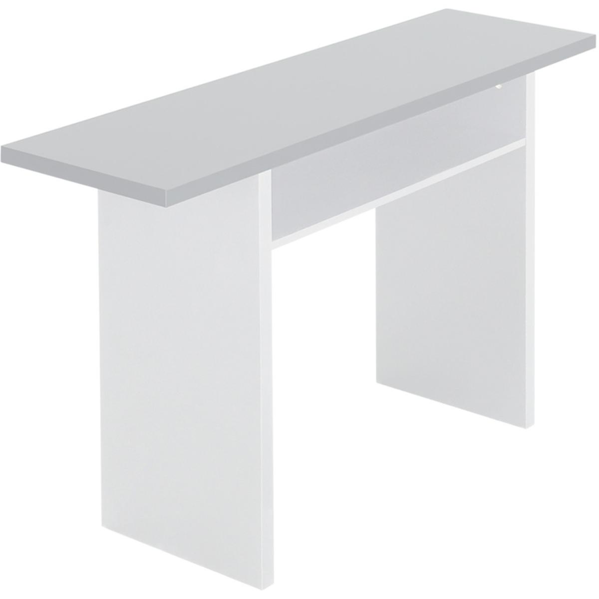 High Glossy Dining Table Laptop Tray Worktop Home Living Room - Grey / 120cm – image 4