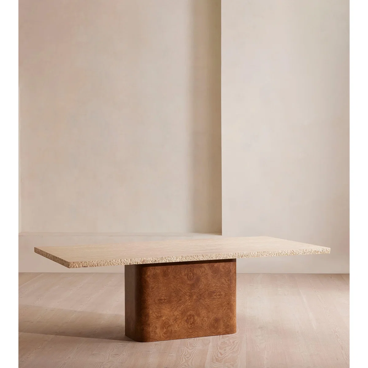 Ramsey Dining Table, Travertine – image 3