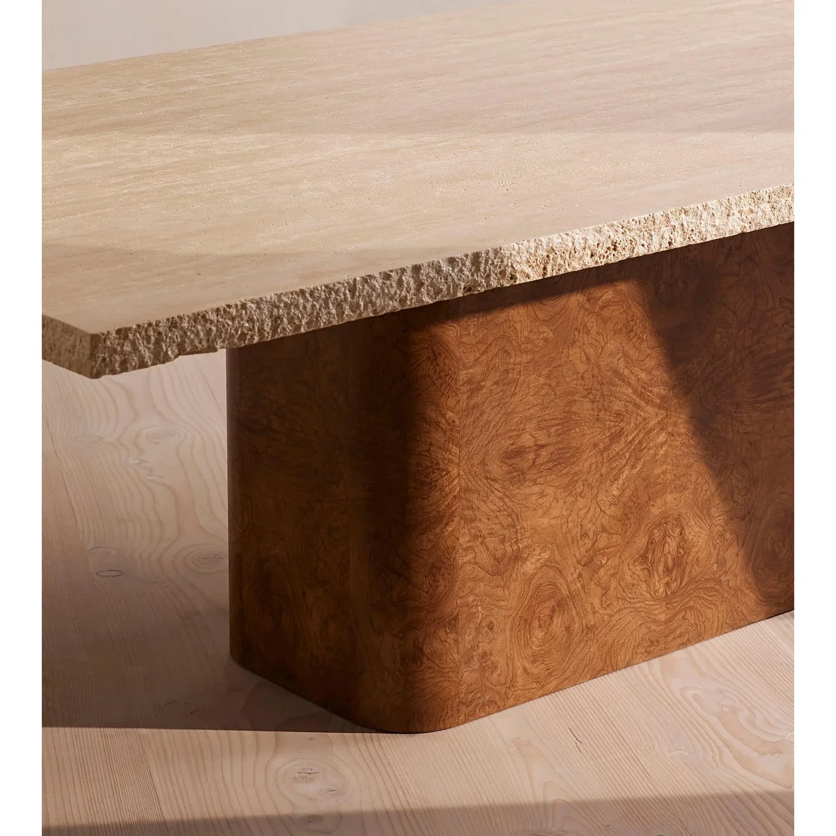 Ramsey Dining Table, Travertine – image 8