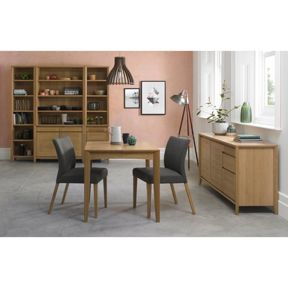 Bentley Bergen 2-4 Oak Rectangular Dining Table – image 5