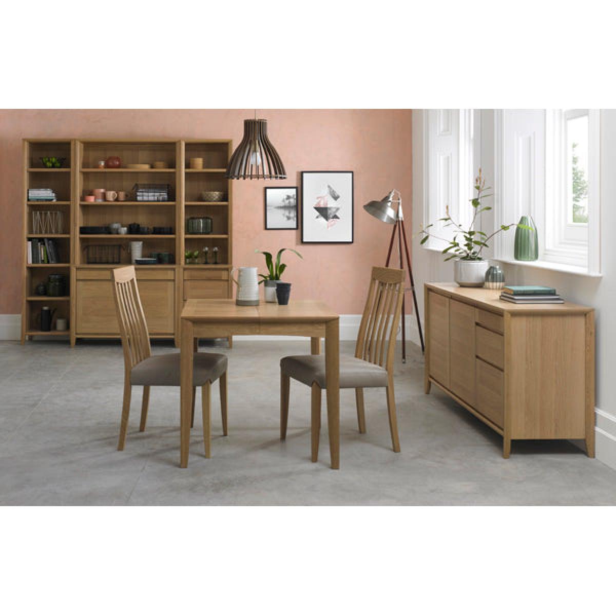 Bentley Bergen 2-4 Oak Rectangular Dining Table – image 7