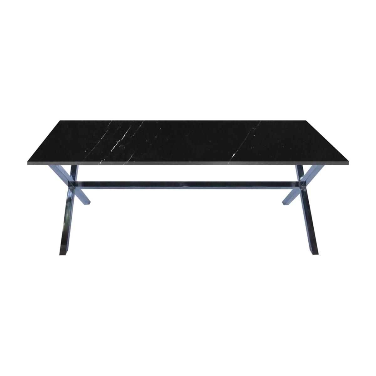 Egina 6-8 Seat Marble Fixed Dining Table – image 1