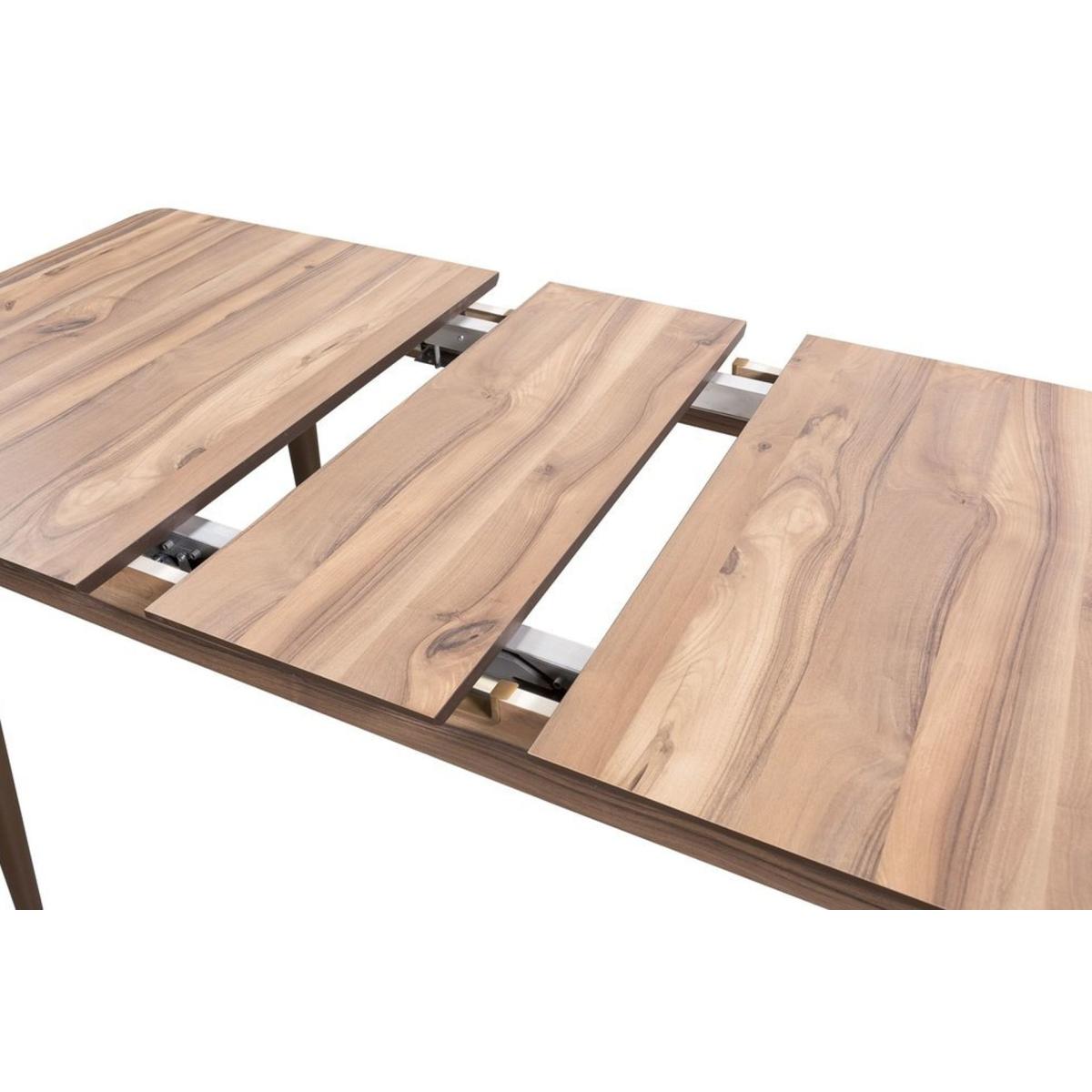 Volterra 4-6 Seat Extendable Dining Table, Wood – image 3