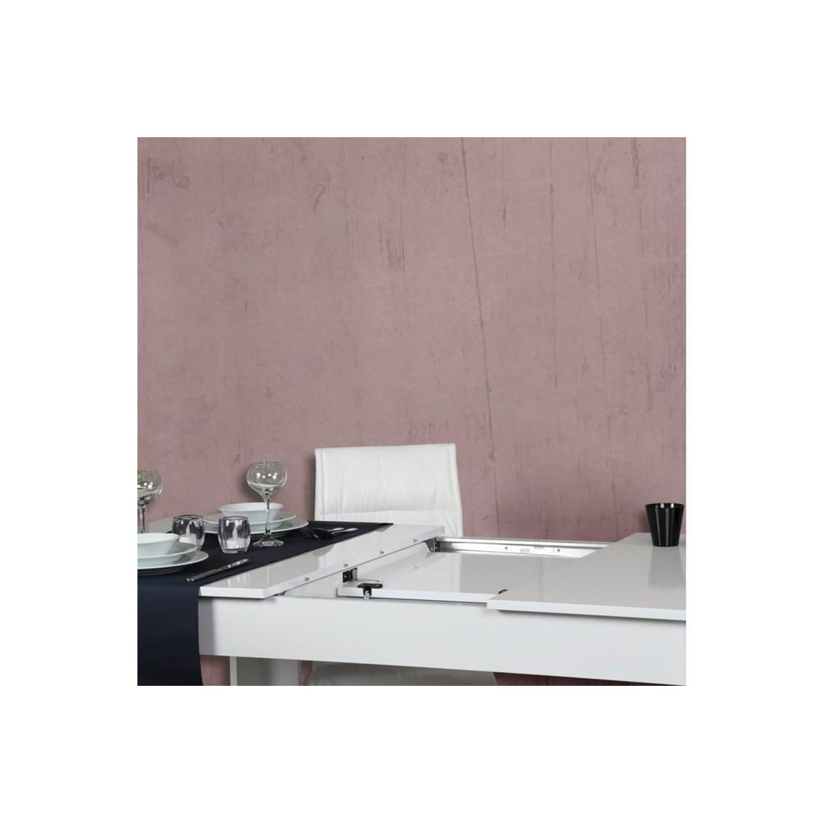 Pasific 4-6 Seat Extendable Dining Table, White – image 2