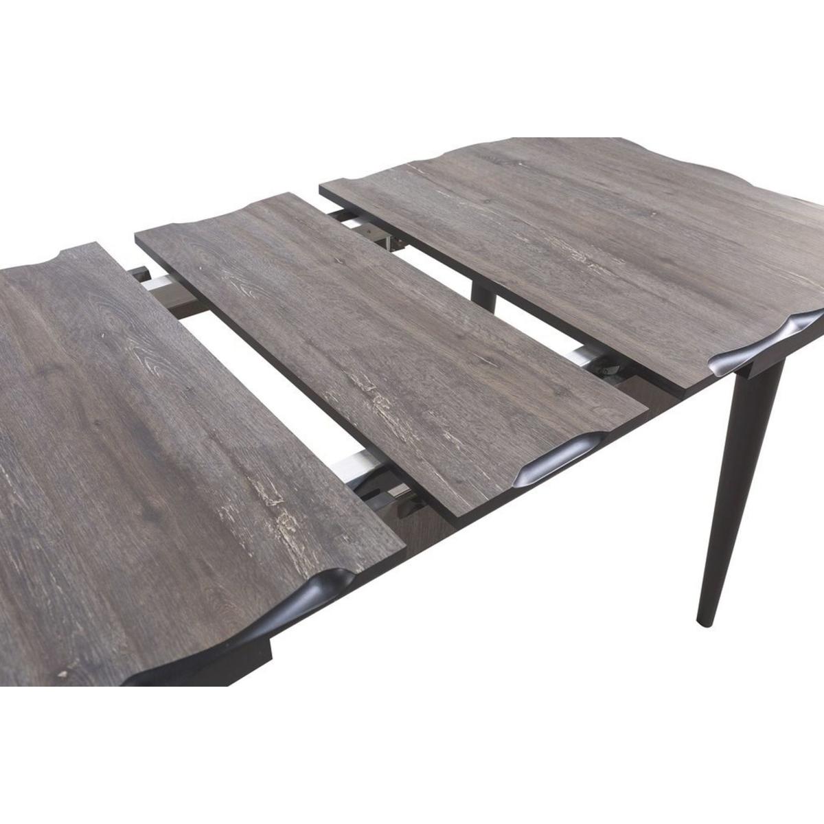 Cinque Extendable 6-8 Seat Dining Table, Dark Wood – image 3