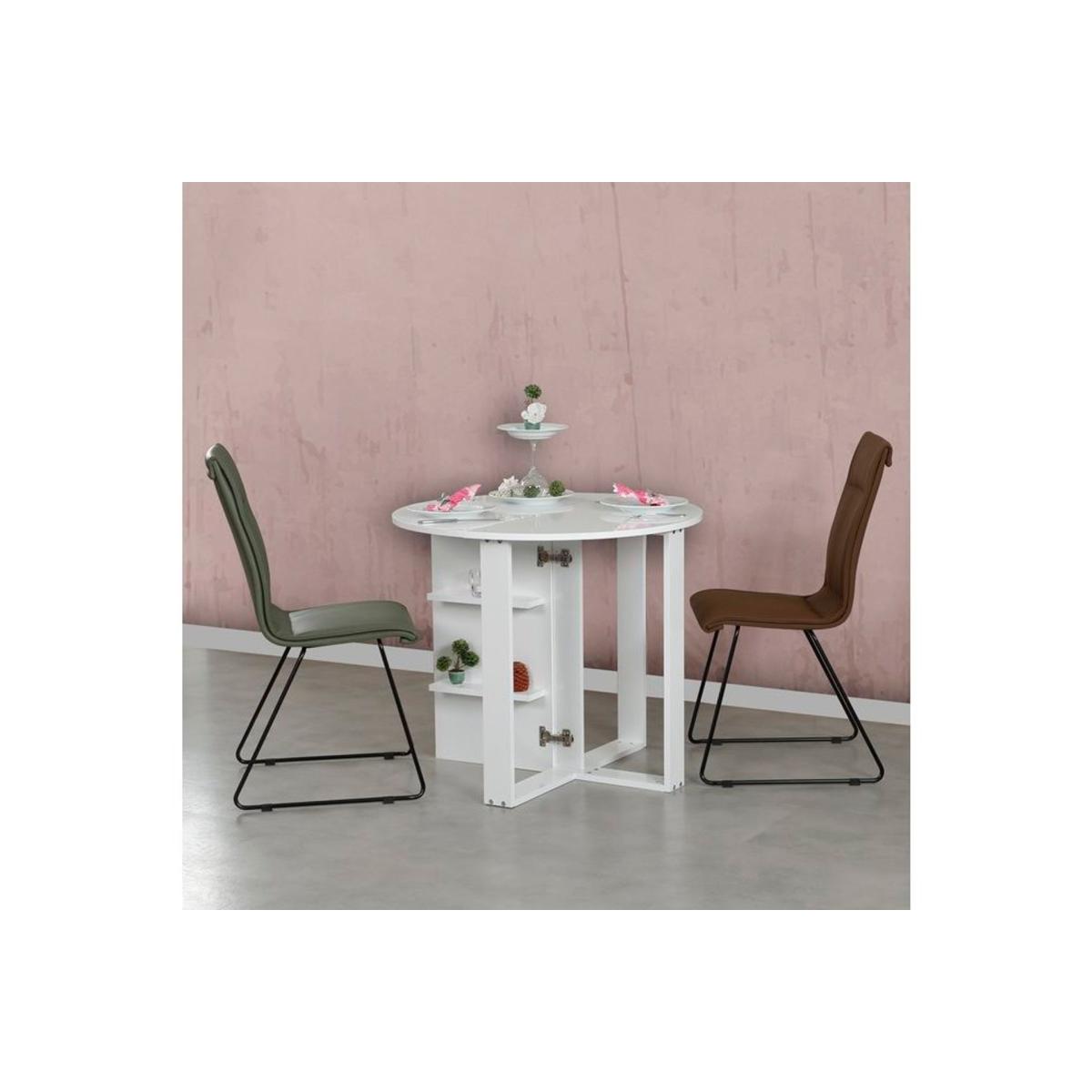 Pasific 2-4 Seat Middle Extendable Dining Table – image 3