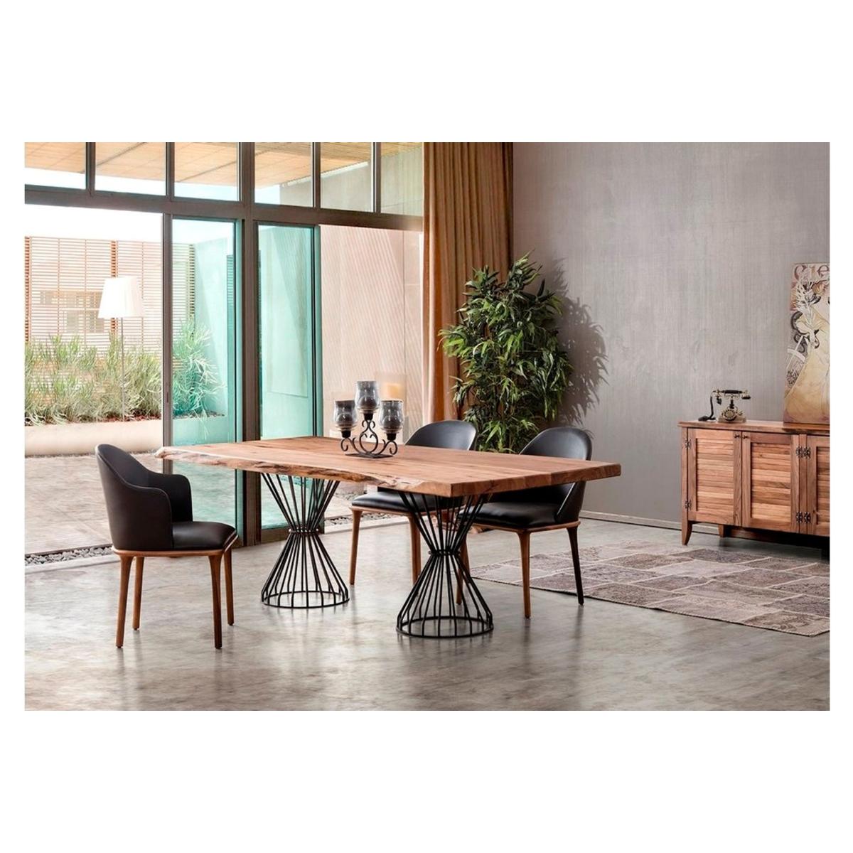 Sneem 6-8 Seat Fixed Dining Table, Walnut – image 3
