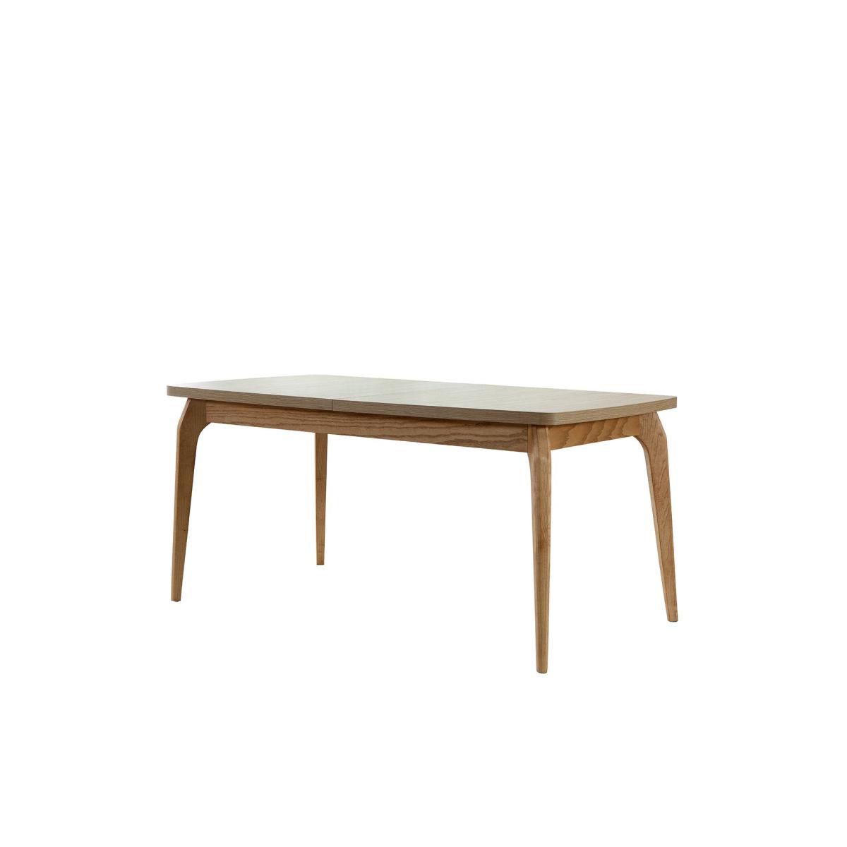 Valens Fixed Dining Table, Walnut – image 3