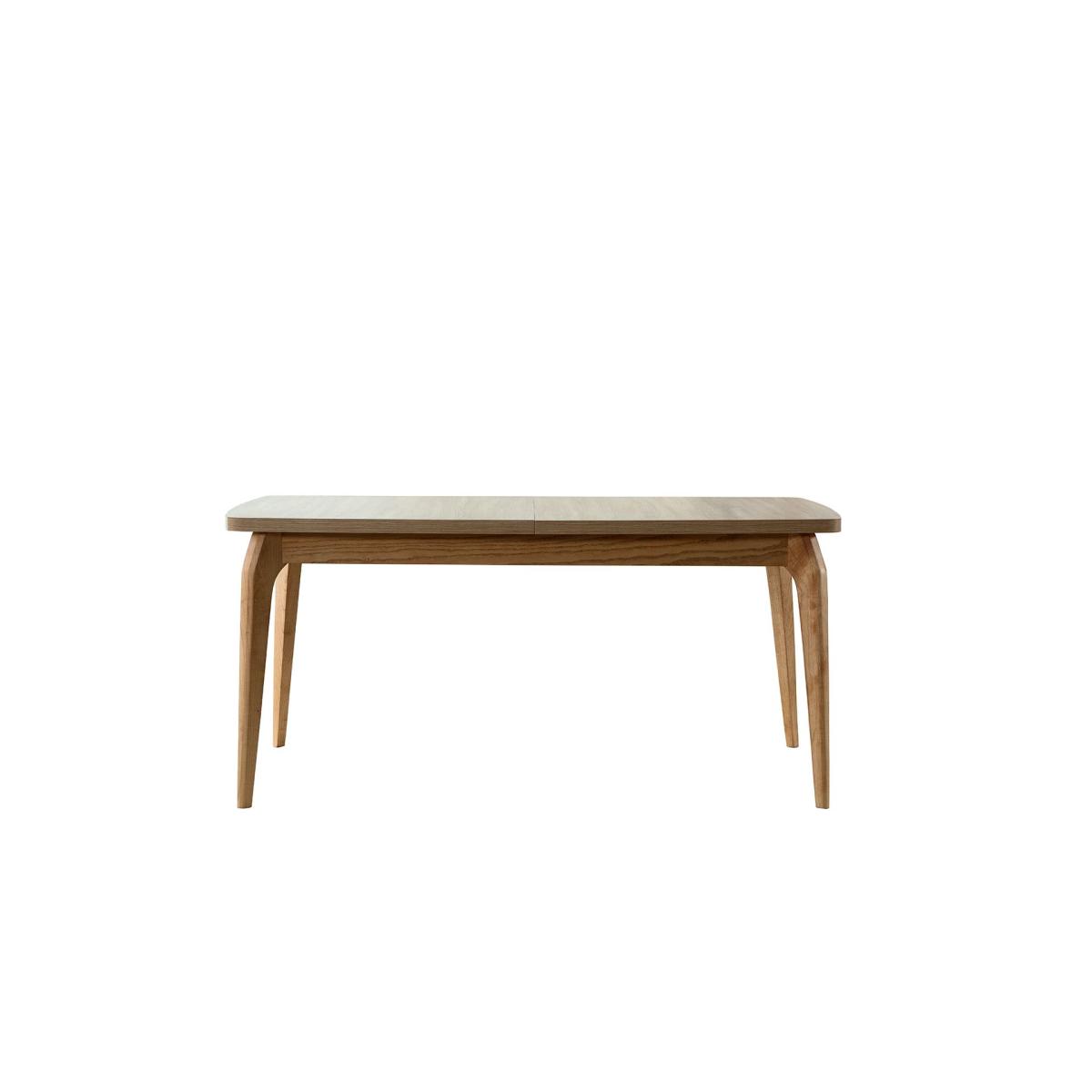 Valens Fixed Dining Table, Walnut – image 4