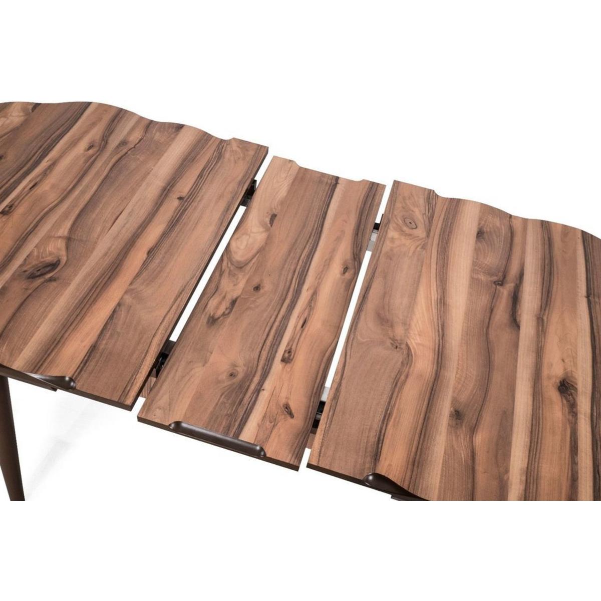 Eldorado 4 - 8 Seat Extendable Dining Table, Dark Wood – image 2