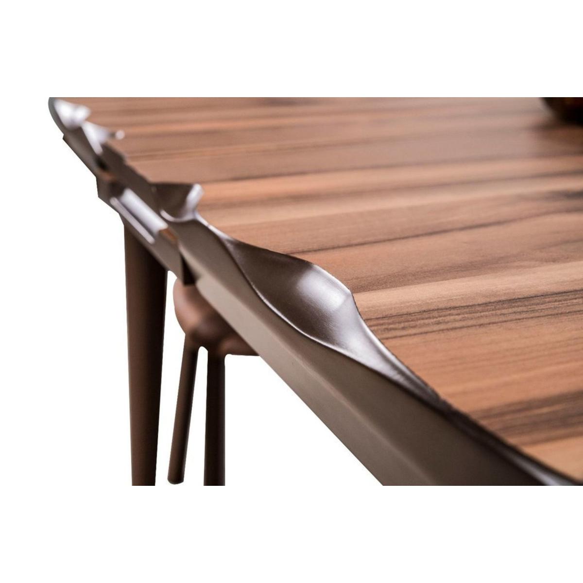 Eldorado 4 - 8 Seat Extendable Dining Table, Dark Wood – image 3
