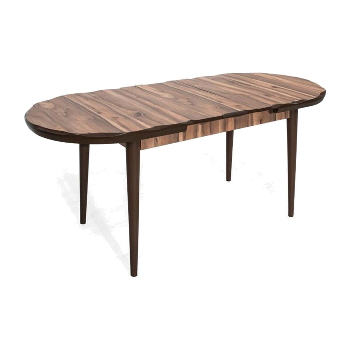 Eldorado 4 - 8 Seat Extendable Dining Table, Dark Wood – image 1