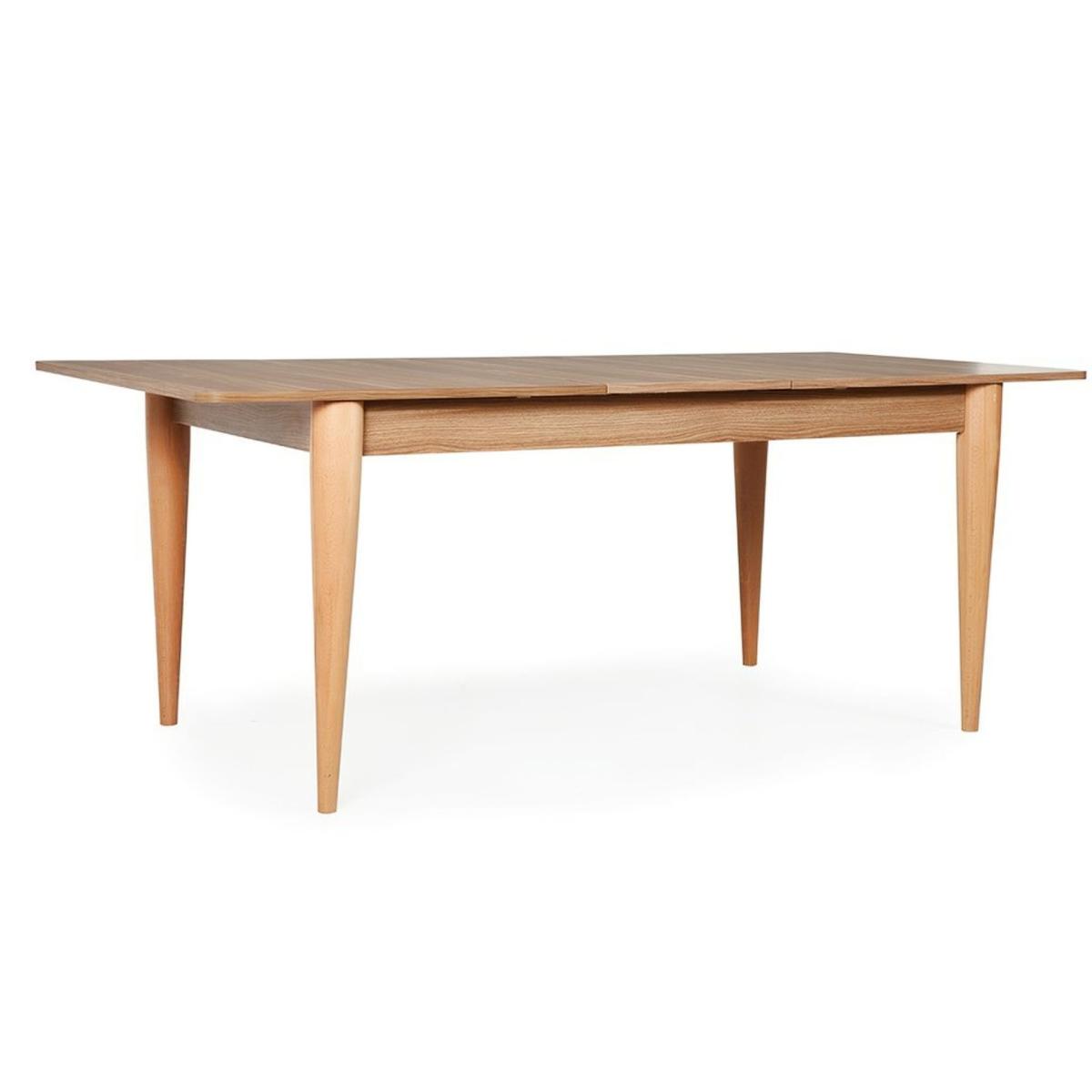 Loki Extendable Dining Table, 95 x 160 cm, Walnut – image 3