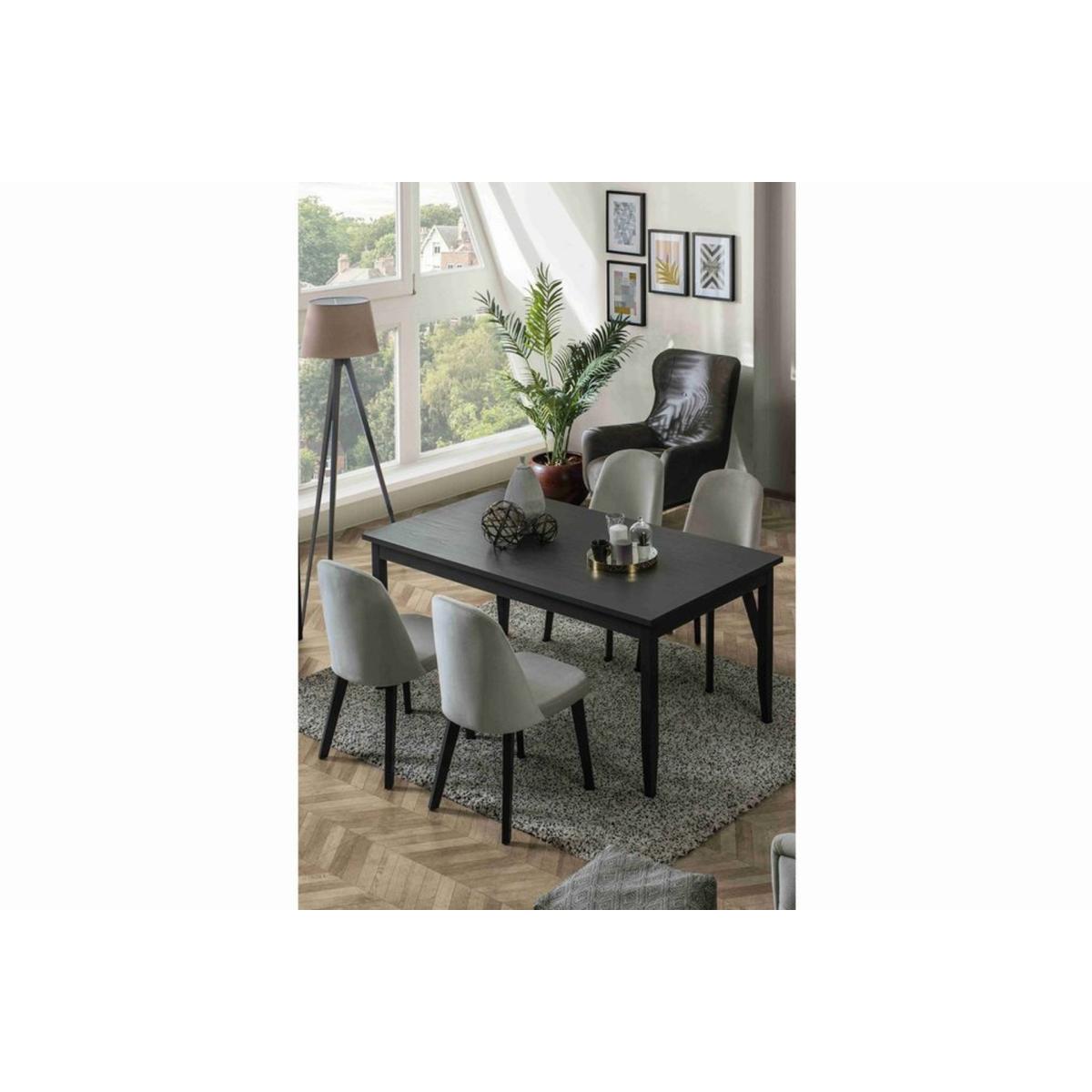 Urban Fixed Dining Table, 41 x 84 cm, Grey – image 2