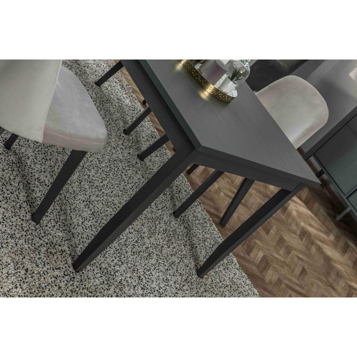 Urban Fixed Dining Table, 41 x 84 cm, Grey – image 3