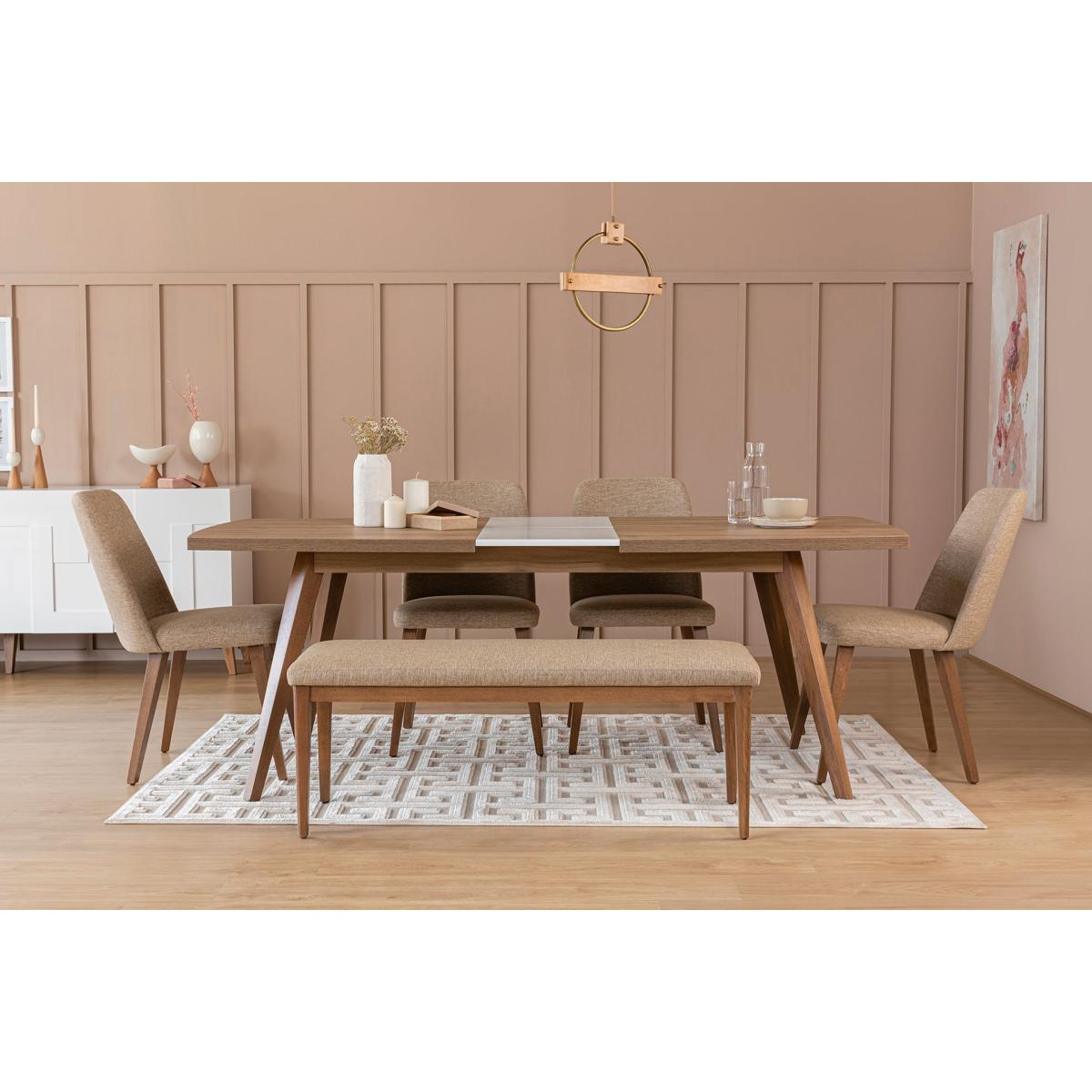 Neo Dining Table, Beech Wood – image 2