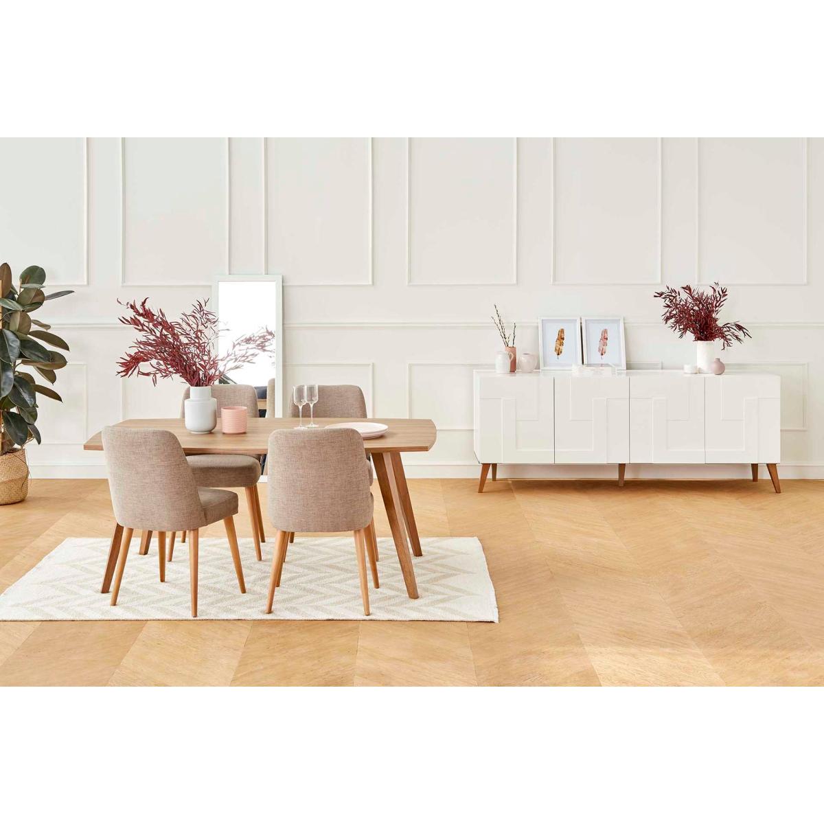 Neo Dining Table, Beech Wood – image 8