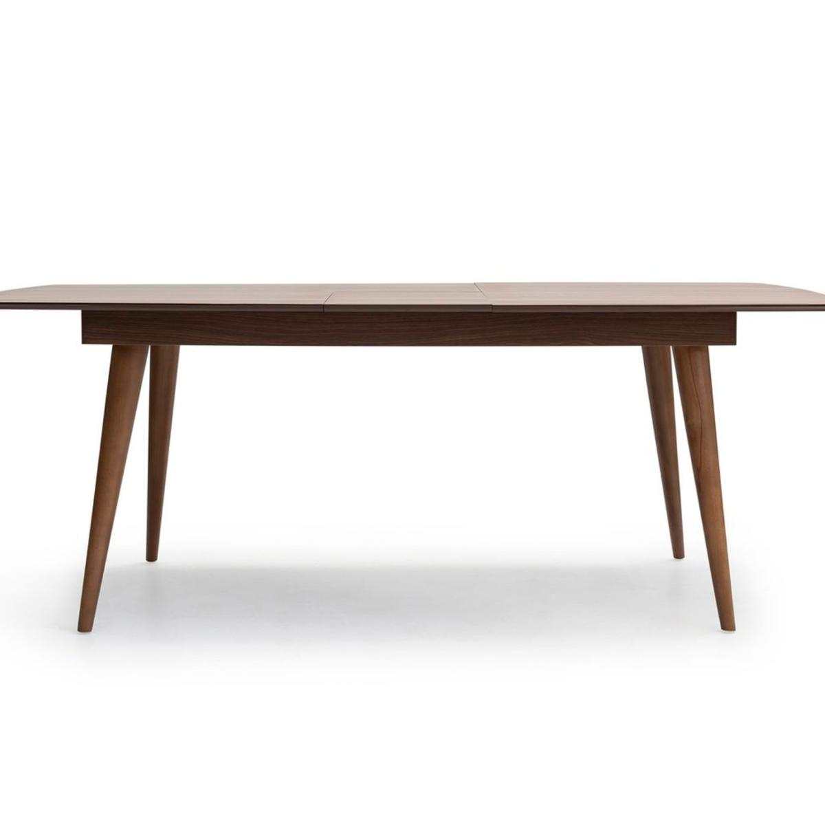 Scarlet 6-8 Seat Extendable Dining Table, Walnut – image 5
