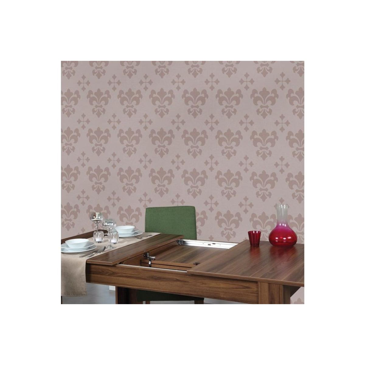 Oblo 4-6 Seat Extendable Dining Table,  Dark Wood – image 2