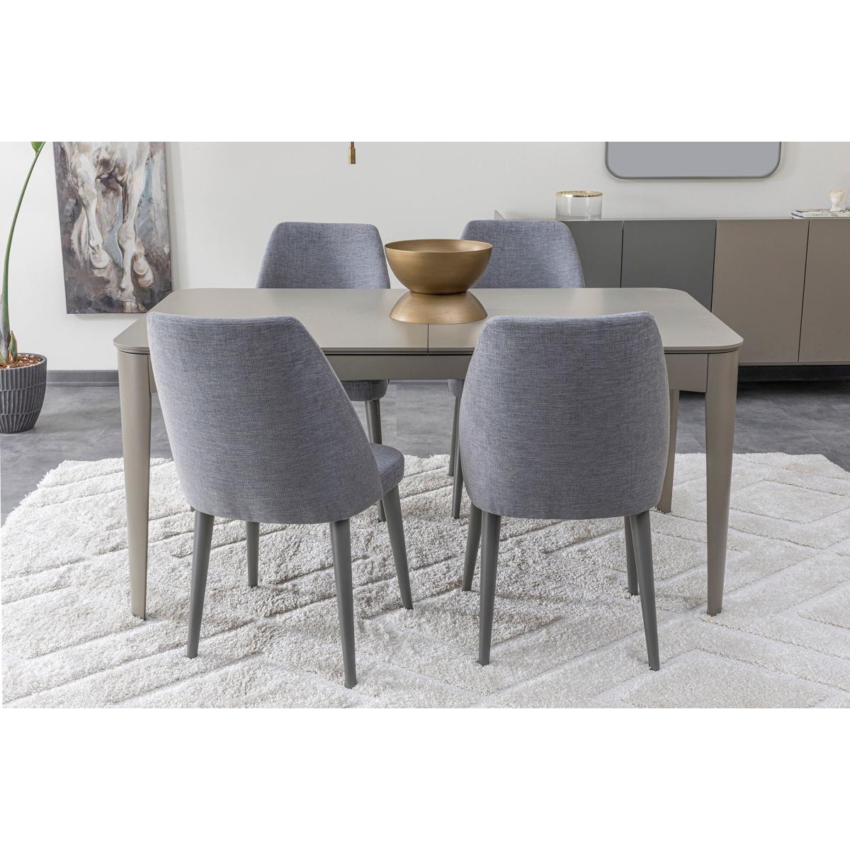 Rodin Extendable Dining Table, Grey – image 12