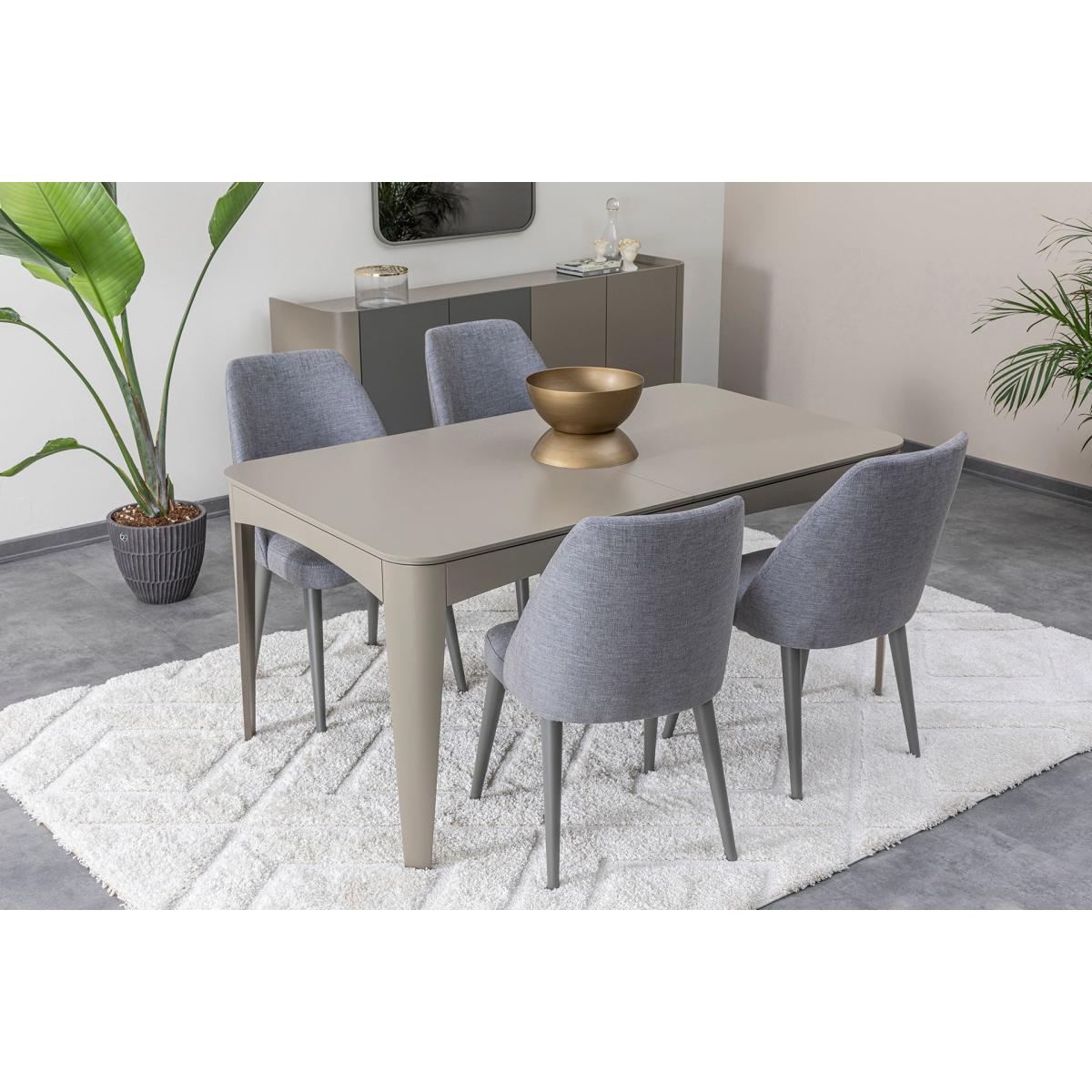Rodin Extendable Dining Table, Grey – image 13
